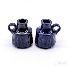 Set of 2 Pottery Vase with
