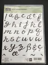 Neu Stampin up handbeschriftetes Alphabet 35er Set - 143744