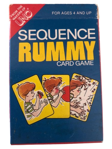 Uno sequence rummy kartenspiel - uno,
