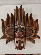 Holzskulptur Holzmaske Ceylon