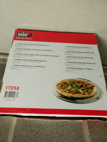 Runder pizzastein ohne - runder,