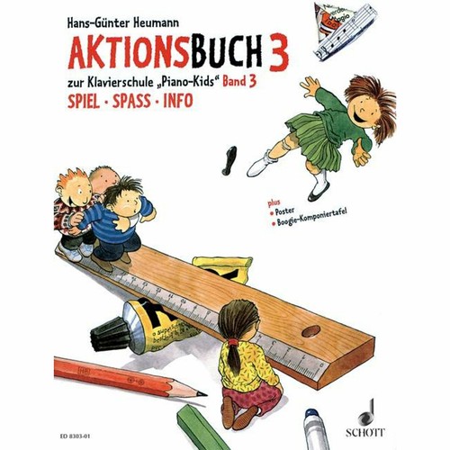 Piano kids aktionsbuch zu - kids.,