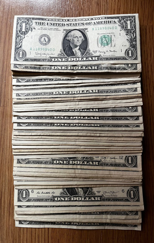 128x dollar geldschein - 1,