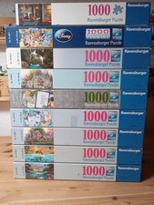 Original Ravensburger Puzzle 1000 Teile Disney collection Set Paket Sammlung