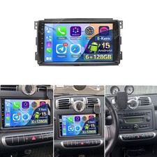 6G+128GB Android 15.0 Carplay Autoradio Für Smart Fortwo 451 2011-2015 GPS DSP