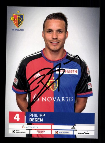 Philipp degen autogrammkarte - philipp,