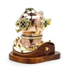 Tauchhelm aus messing - aus,