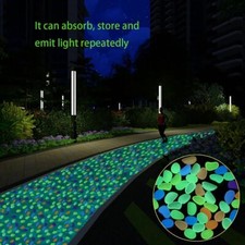 Glow in the Dark Stones Garden