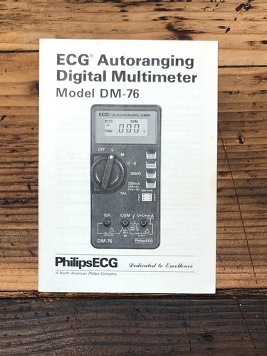 Philips ecg multimeter - ecg, dm-76