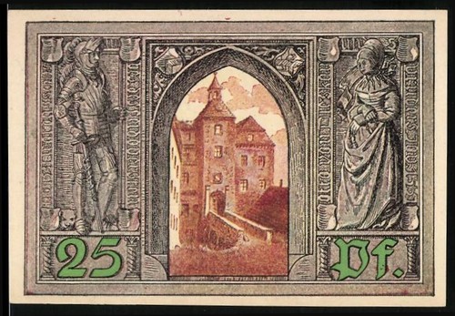 Notgeld finsterwalde 1921 - 1921,, 25