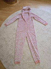 Fleece Onesie von HUNKEMÖLLER Gr. L Rosa LEO top