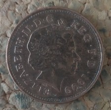 Münze, Großbritannien, 1 Penny, 1999, Elizabeth II