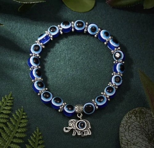 Nazar armband blau elefant - nazar,