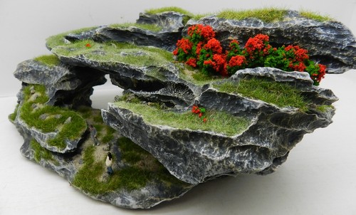 Diorama schönes gebirge - diorama,