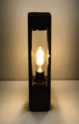 Holzlampe handmade - #holzlampe, #handmade