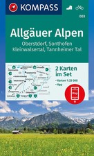 KOMPASS Wanderkarten-Set 003