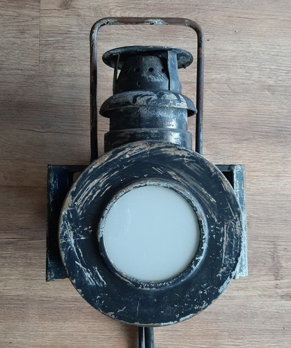Antike gas signallaterne - antike,