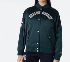 New Era - MLB NY New York Yankees  Satin Bomberjacke Jacket Gr S Neu Jacke