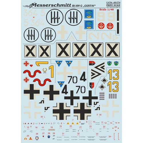 Print scale 074 decal for - print,