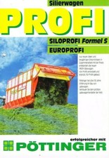 Pöttinger Silierwagen Profi, orig. Prospekt 1993