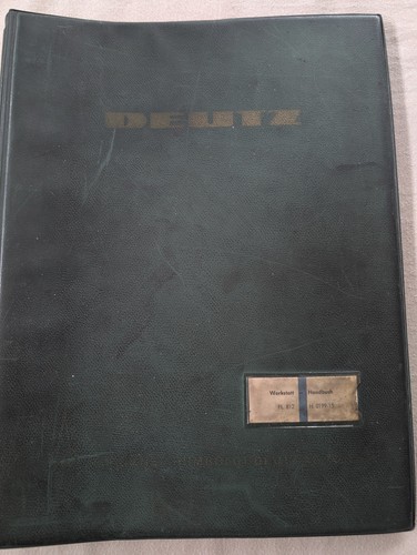 Deutz werkstatt handbuch für - handbuch,