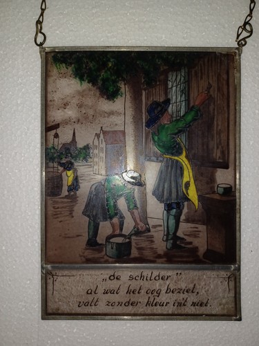 Holländische glasmalerei - glasmalerei,