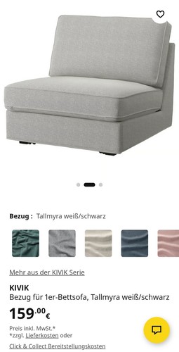 Ikea kivik bezug für - kivik,