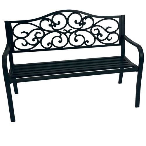 Gartenbank sitzer metall - gartenbank, 2-sitzer