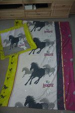 Pferde Biber   Bettwäsche   135 x 200