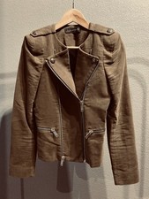 ZARA WOMAN Damenjacke braun