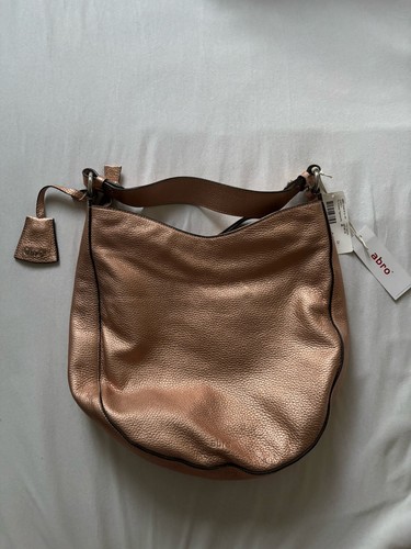 Echtleder handtasche rosègold - echtleder,