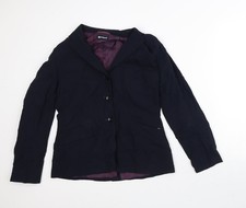 Schwarze Damenjacke UK-Größe