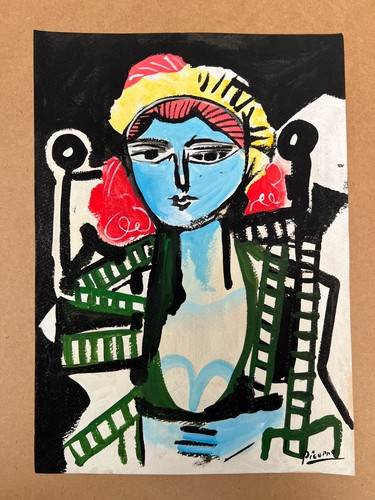 Pablo picasso - picasso, (handgemacht)