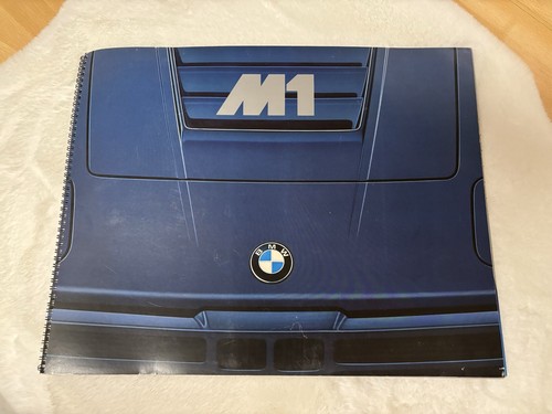 Bmw ringbuch prospekt groß - m1,