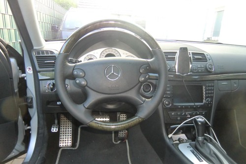 Holzlenkrad mercedes w209 w211 - holzlenkrad,