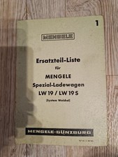 Mengele spezial ladewagen - mengele, lw