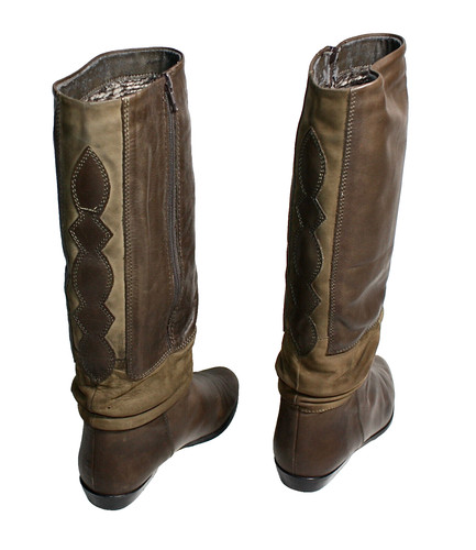 Vintage damenstiefel boho - vintage,