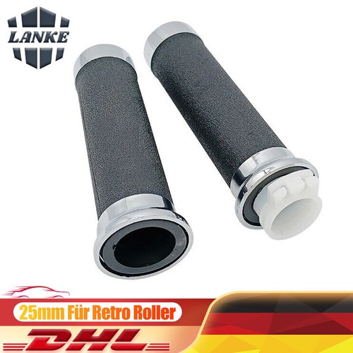 25mm gasgriffe schwarz - gasgriffe,