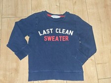 blauer Pulli für Jungen, Gr