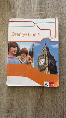 Orange line schulbuch klasse - line,