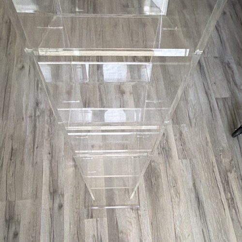 Transparenter acryl - acryl, cd