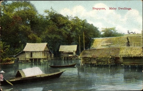 Singapur malay dwellings - ak,