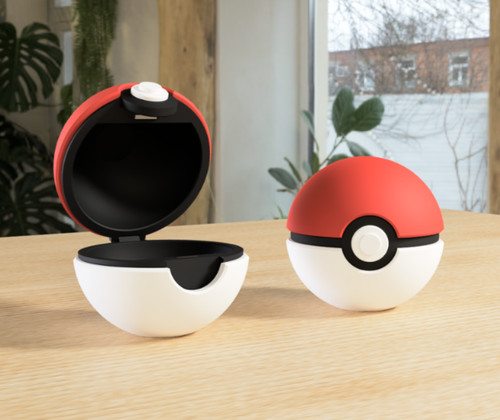Pokeball magnetisch - pokeball, magnetisch"pokeball"