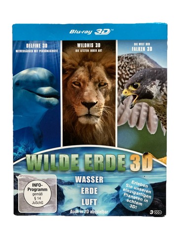 Wilde erde blu ray - 3d, box