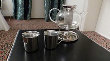 Teekanne stövchen milch - teekanne, &