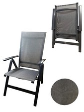 Fritz Müller Gartenstuhl Hochlehner Klappstuhl Campingstuhl Sessel Alu 140 kg