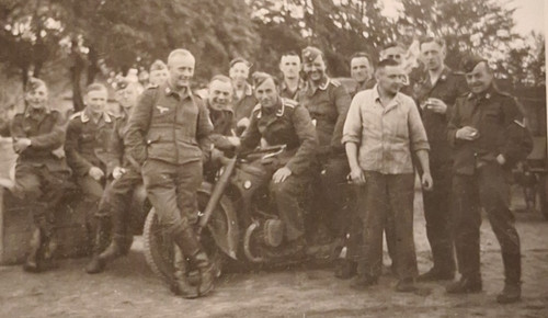 Altes foto soldaten wk - 2.,