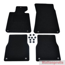 Velours Fußmatten für BMW 3er E30 Limousine Touring Coupe ab Bj.1986 - 1995 