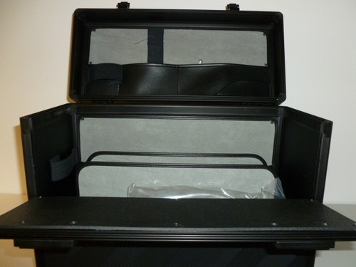 Koffer aluminium mit - -,