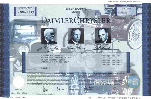Daimler chrysler 2000 - daimler,